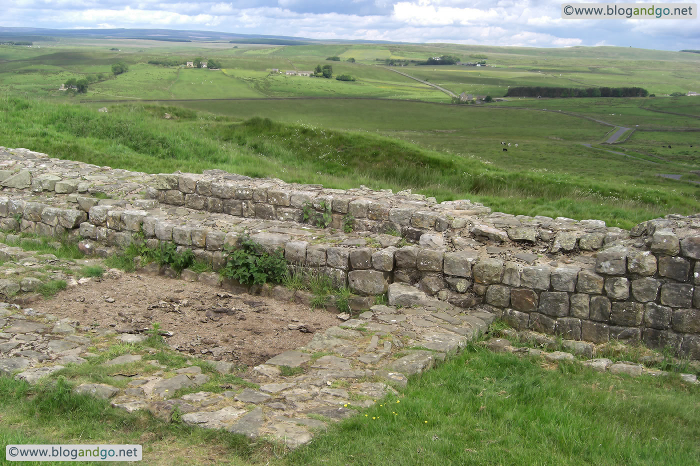 Hadrian's Wall Path - Turret 41a, Caw gap